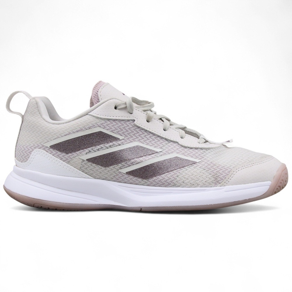 Adidas Avaflash Womens Size 7.5 US Gray Purple Tennis Shoes Training Sneakers